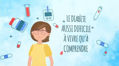 Animation 2D Fédération Française des Diabétiques - Alteriade